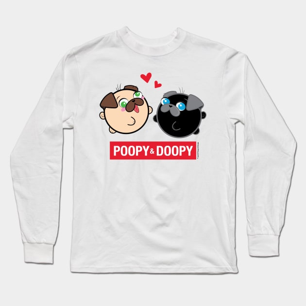 Poopy and Doopy ™ Love Long Sleeve T-Shirt by Poopy_And_Doopy